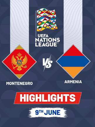 UEFA Nations League 2024-25 - Montenegro vs Armenia