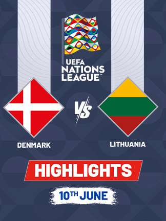 UEFA Nations League 2024-25 - Denmark vs Lithuania