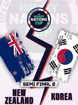 New Zealand vs Korea - Semi Final 2 - Highlights - FIH Hockey Nations Cup