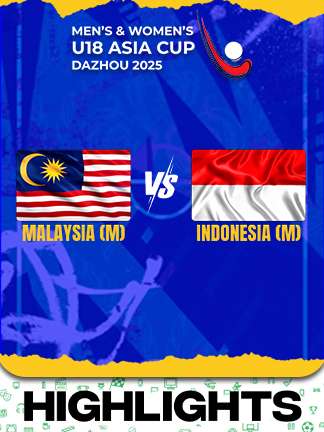 Malaysia vs Indonesia - Highlights - Men’s and Women’s U18 Asia Cup Hockey 2025