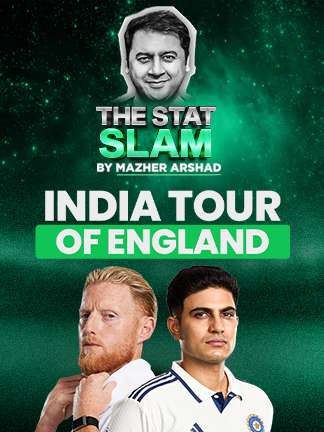 The Stat Slam by Mazher Arshad - Eng vs Ind