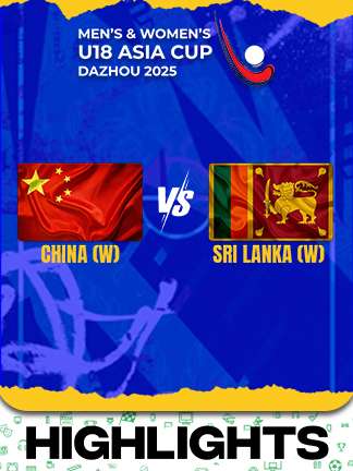 China W vs Sri Lanka W - Highlights - Men’s and Women’s U18 Asia Cup Hockey 2025