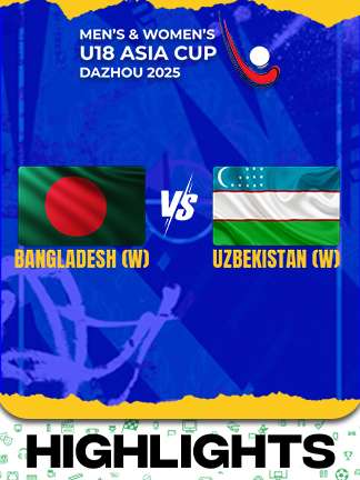 Bangladesh W vs Uzbekistan W - Highlights - Men’s and Women’s U18 Asia Cup Hockey 2025