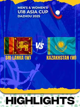 Sri Lanka W vs Kazakhstan W - Highlights - Men’s and Women’s U18 Asia Cup Hockey 2025
