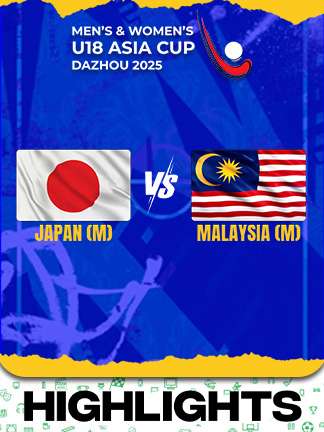Japan M vs Malaysia M  - Highlights - Men’s and Women’s U18 Asia Cup Hockey 2025