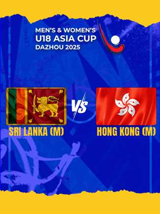 Sri Lanka M vs Hong Kong China M - Highlights - Men’s and Women’s U18 Asia Cup Hockey 2025