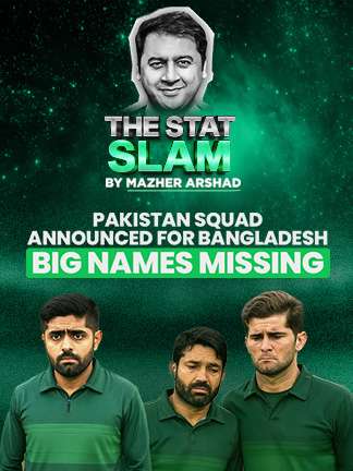 The Stat Slam by Mazher Arshad - Pakistan vs Bangladesh