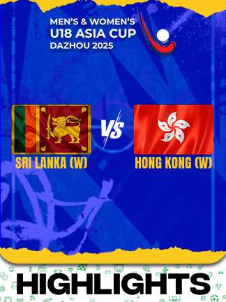 Sri Lanka W vs Hong Kong China W - Highlights - Men’s and Women’s U18 Asia Cup Hockey 2025