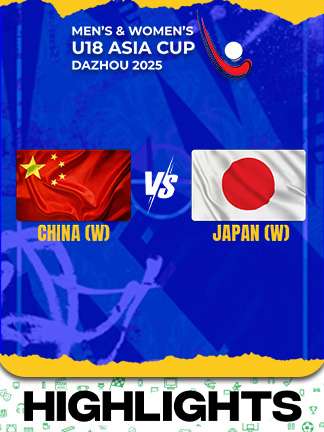 China W vs Japan W - Highlights - Men’s and Women’s U18 Asia Cup Hockey 2025