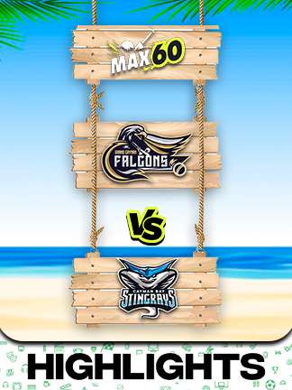 MAX60 - Grand Cayman Falcons vs Cayman Bay Stingrays Highlights