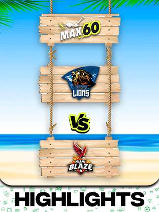 MAX60 - Florida Lions vs Miami Blaze Highlights
