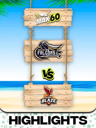 MAX60 - Grand Cayman Falcons vs Miami Blaze Highlights