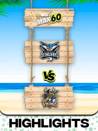 MAX60 - Cayman Bay Stingrays vs Vegas Vikings Highlights