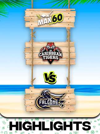 MAX60 - Caribbean Tigers vs Grand Cayman Falcons Highlights