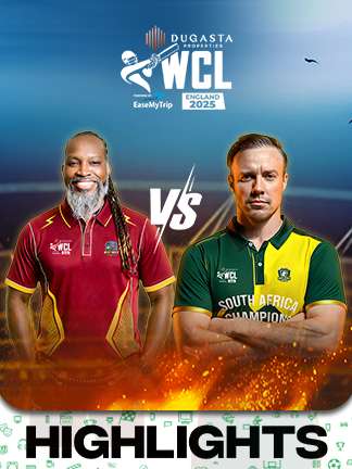 West Indies vs South Africa WCL - Highlights
