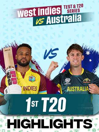 Australia vs West Indies 1st T20I - Highlights
