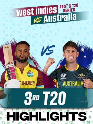 Australia vs West Indies 3rd T20I - Highlights