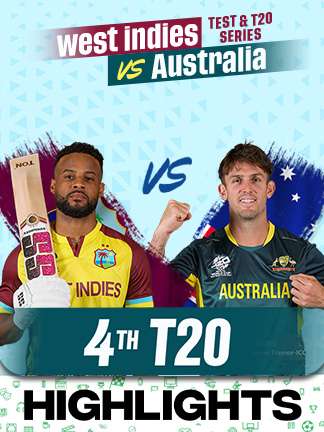 Australia vs West Indies 4th T20I - Highlights