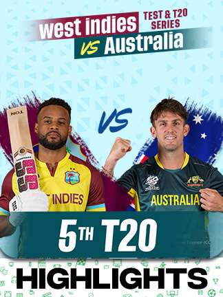Australia vs West Indies 5th T20I - Highlights