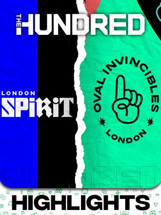 The Hundred Men's - London Spirit vs Oval Invincibles - Highlights