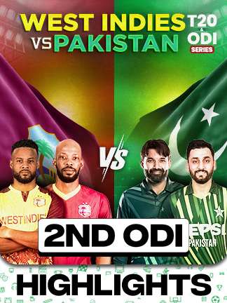 Pakistan vs West Indies 2nd ODI - Highlights