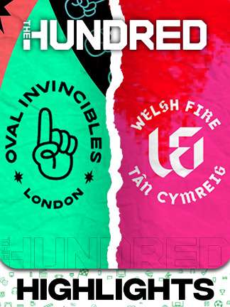 The Hundred Men's - Oval Invincibles vs Welsh Fire - Highlights