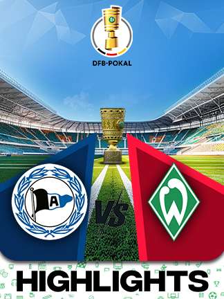 DFB Pokal Football - DSC Arminia Bielefeld vs SV Werder Bremen