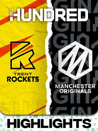 The Hundred Men's - Trent Rockets vs Manchester Originals - Highlights
