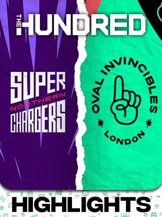 The Hundred Men's - Northern Superchargers vs Oval Invincibles - Highlights