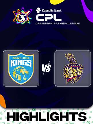 CPL 2025 - St Lucia Kings vs Trinbago Knight Riders - Highlights