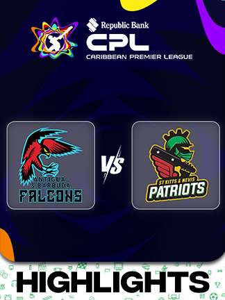 CPL 2025 - Antigua And Barbuda Falcons vs SKN Patriots - Highlights