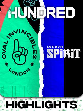 The Hundred Men's - Oval Invincibles vs London Spirit - Highlights