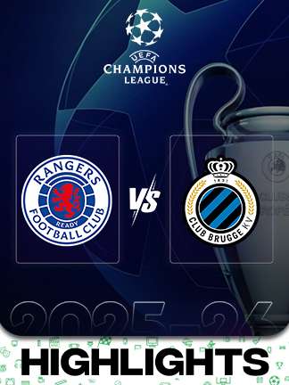 UCL 2025/26 - Rangers vs Club Brugge