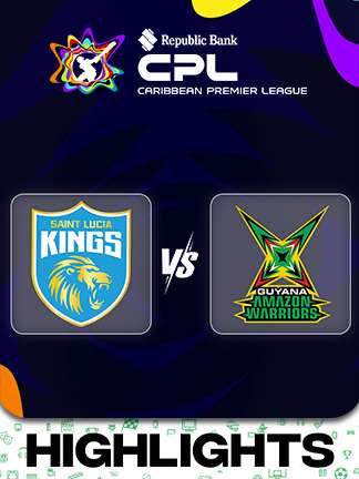 CPL 2025 - St Lucia Kings vs Guyana Amazon Warriors - Highlights