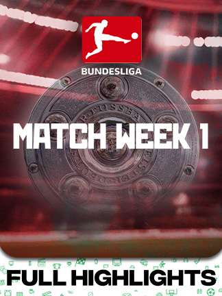 Bundesliga 2025/26 - Match Week 01