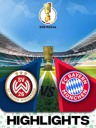 DFB Pokal Football - SV Wehen Wiesbaden vs FC Bayern Munchen