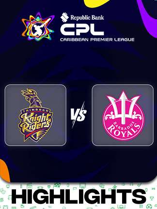 CPL 2025 - Trinbago Knight Riders vs Barbados Royals - Highlights
