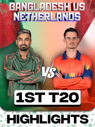 Bangladesh vs Netherlands - 1st T20I - Highlights