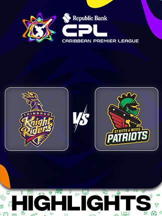 CPL 2025 - Trinbago Knight Riders vs SKN Patriots - Highlights