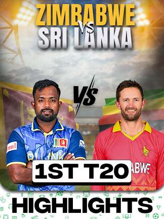Zimbabwe vs Sri Lanka - 1st T20i - Highlights