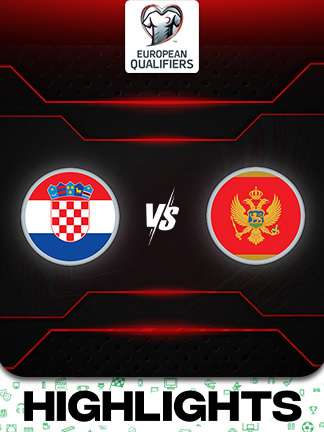 European Qualifiers 2026 - Croatia vs Montenegro
