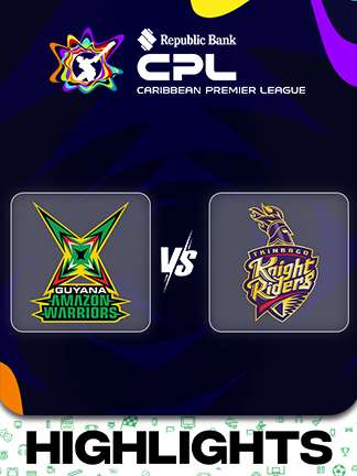 CPL 2025 - Guyana Amazon Warriors vs Trinbago Knight Riders - Highlights