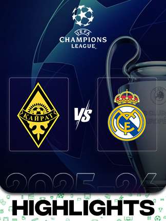 UCL 2025/26 - Kairat vs Real Madrid