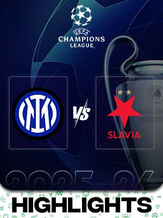 UCL 2025/26 - Inter	 vs Slavia Praha