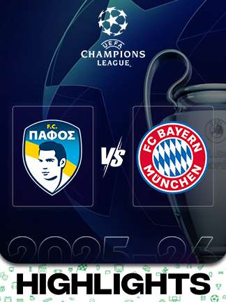 UCL 2025/26 - Pafos vs Bayern