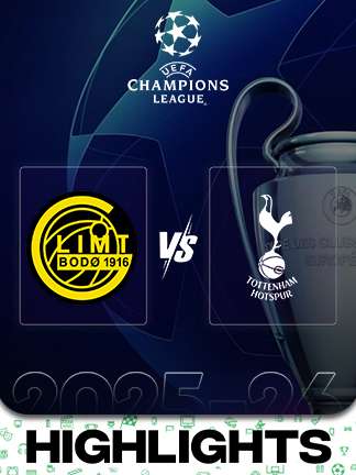 UCL 2025/26 - Bodo Glimt vs Tottenham