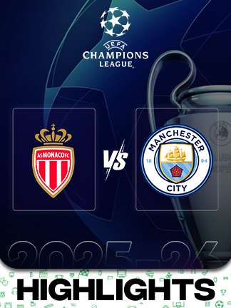 UCL 2025/26 - Monaco vs Man City