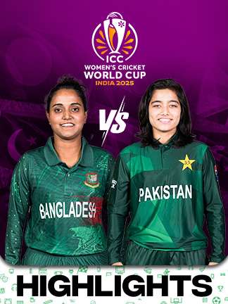 ICC Women's World Cup 2025 - Bangladesh W vs Pakistan W - Highlights