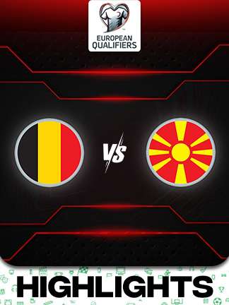 European Qualifiers 2026 - Belgium vs North Macedonia