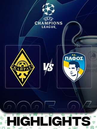 UCL 2025/26 - Kairat vs Pafos